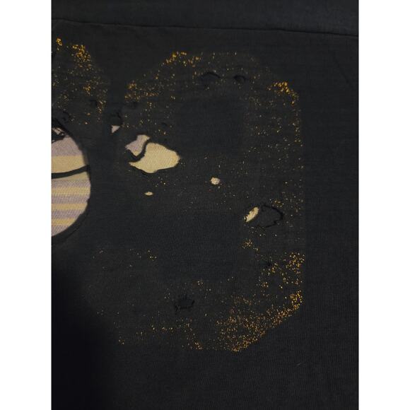 Vintage 80s Notre Dame Football T Shirt Jersey Champion USA Size XL Thrashed 90s - Picture 15 of 16